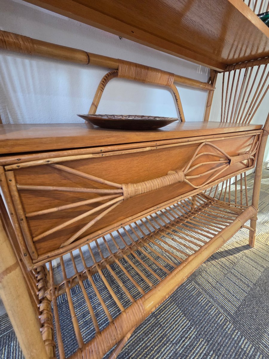 Rattan Shelf – 1960s-photo-4