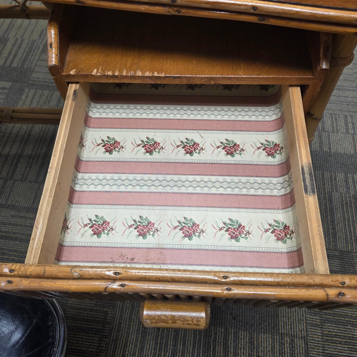 Rattan Desk  – Circa 1960–1970-photo-6