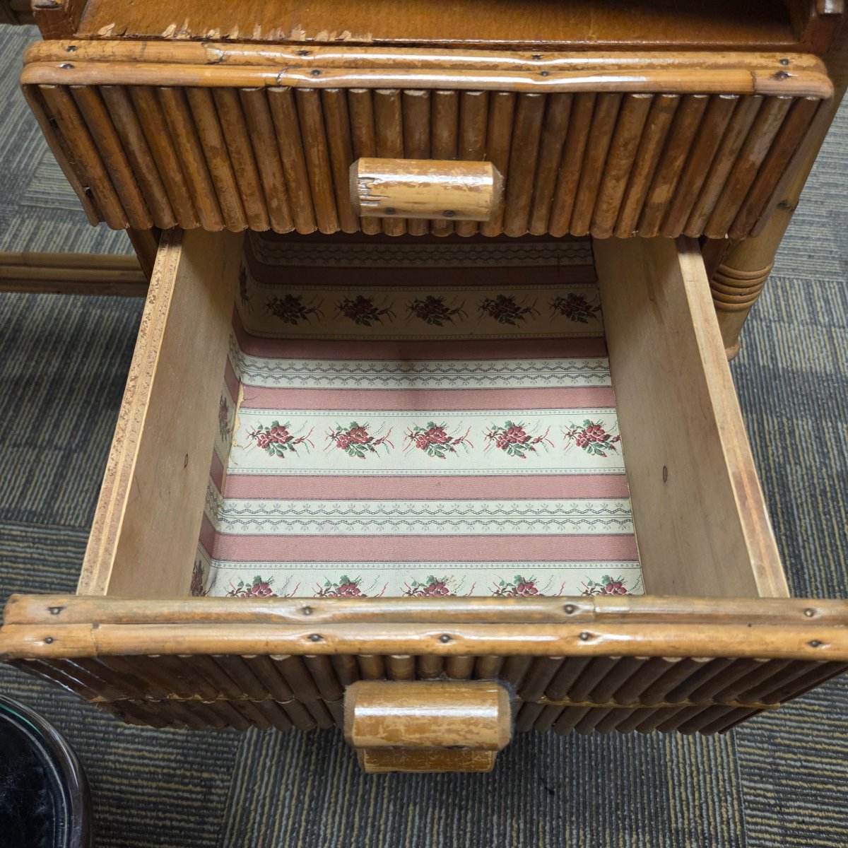 Rattan Desk  – Circa 1960–1970-photo-7