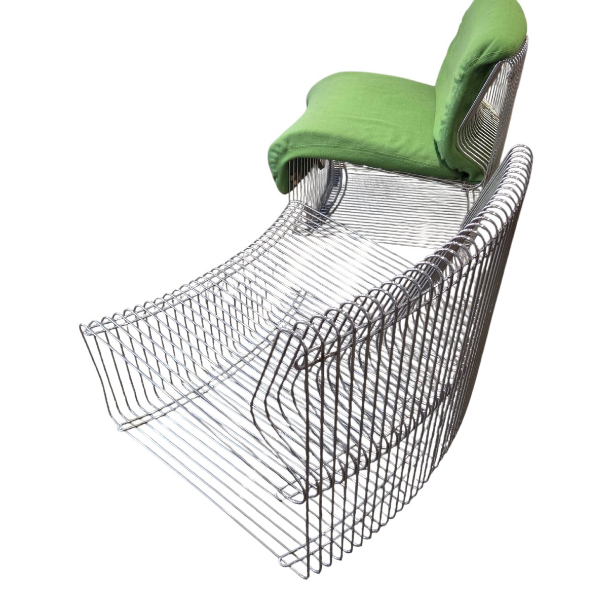 Paire de fauteuils Pantonova – Verner Panton – Fritz Hansen – Années 1970-photo-3