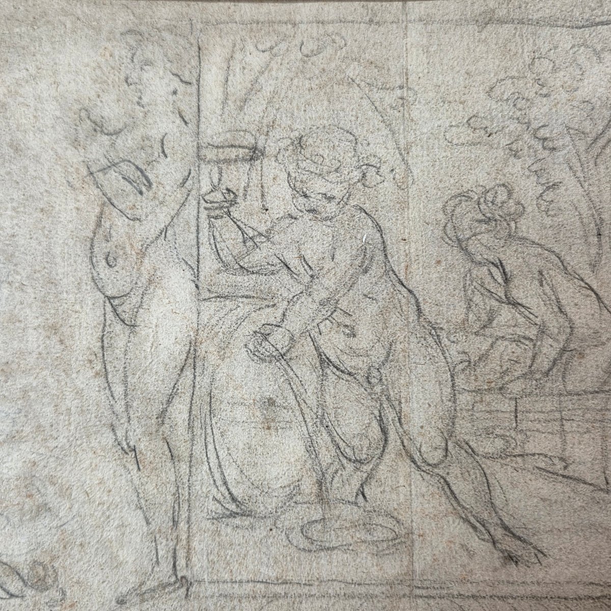Florentine School, 17th Century – Design For A Wine Fountain -photo-2
