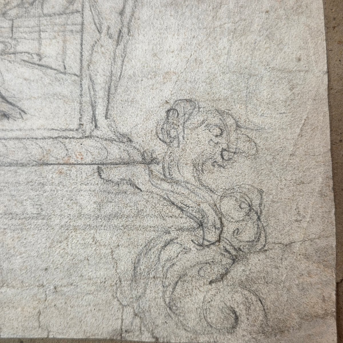Florentine School, 17th Century – Design For A Wine Fountain -photo-4