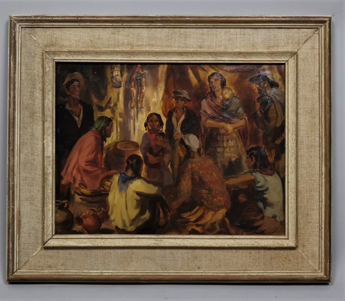 Charles Ernest Smets (1909-?) Gypsy Family Reunion