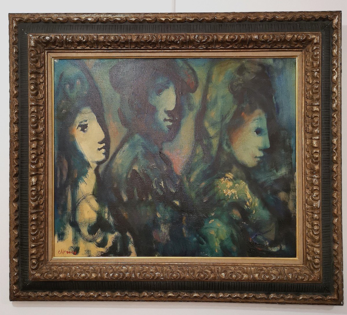 Sylvain Vigny (1903-1970)  Portraits Homme Et Femmes