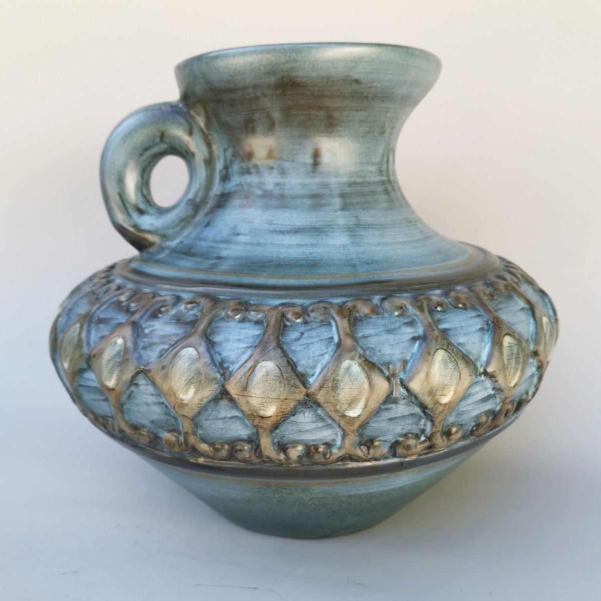 Jean De Lespinasse (1896-1979) Grand Vase En Céramique