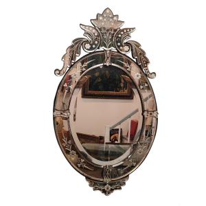 Miroir ovale de Venise