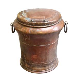 Tinned Copper Drinking Water Reservoir – 18th Century