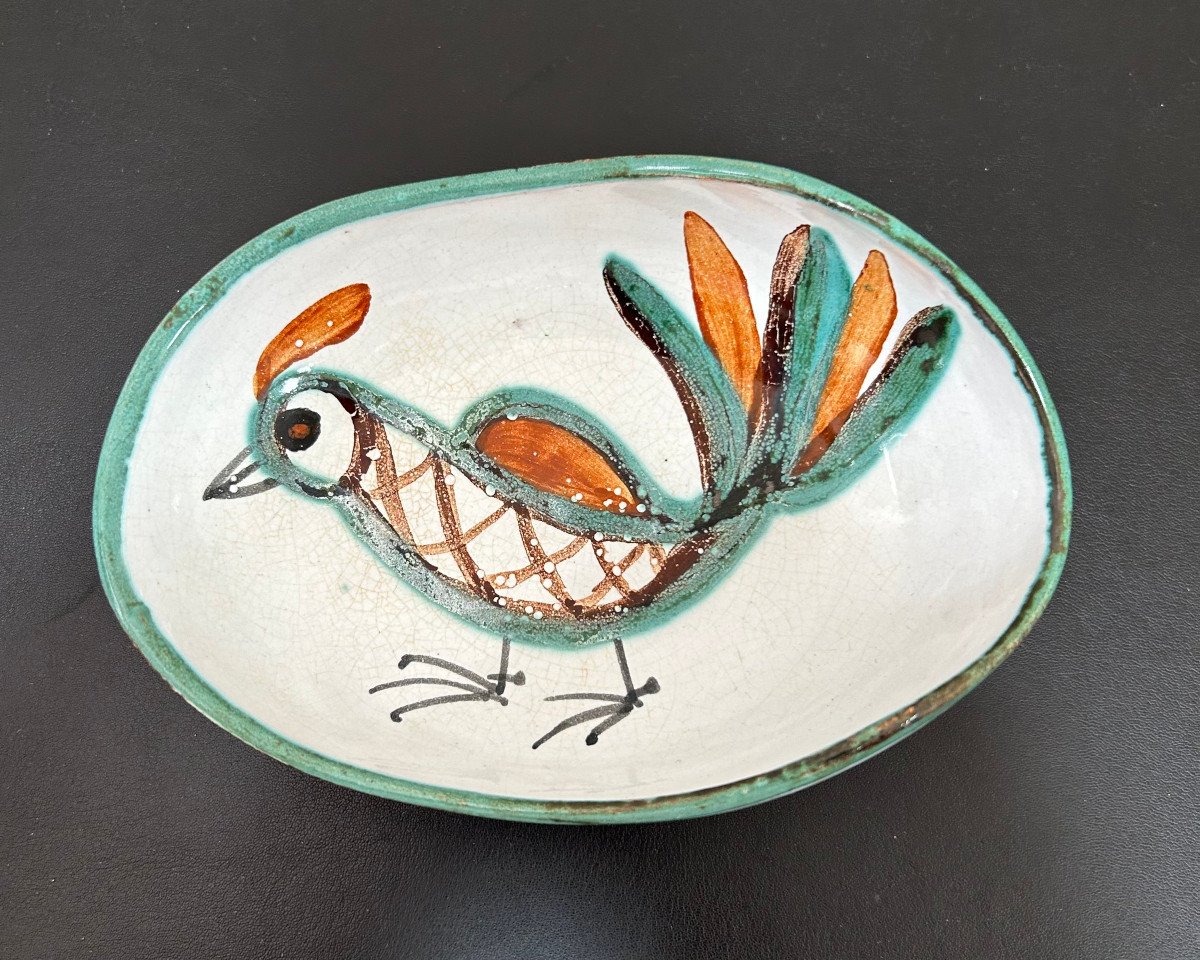 Ceramic Champs Shot From The Ateliers Le Grand Chêne In Vallauris 50s (picasso/capron)