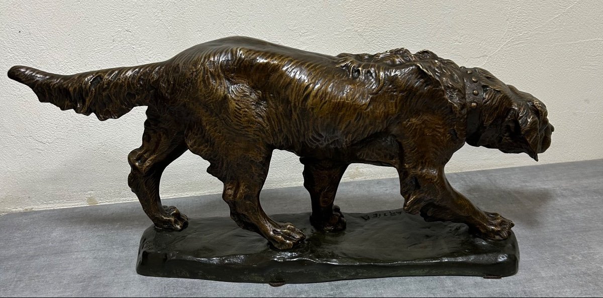 Sculpture En Bronze De Thomas François Cartier (1879-1943)-photo-4
