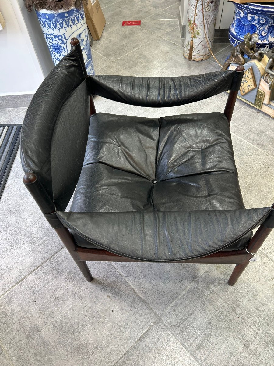 Fauteuil modus par Kristian Solmer Vedel années 1960-photo-2