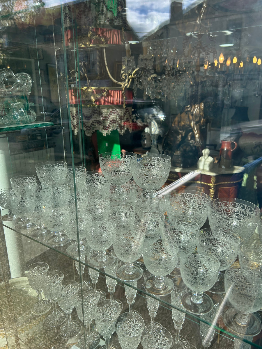 30 verres en cristal de baccarat modèle Rohan -photo-3