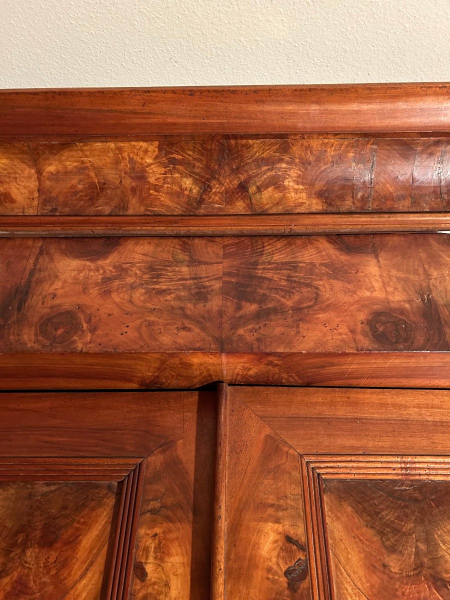 Armoire Empire en noyer-photo-2