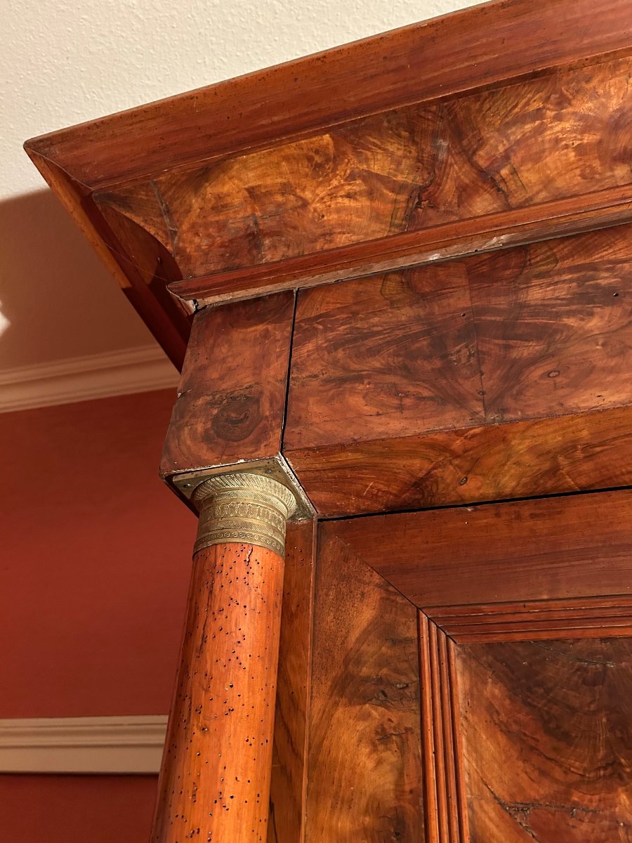 Armoire Empire en noyer-photo-3