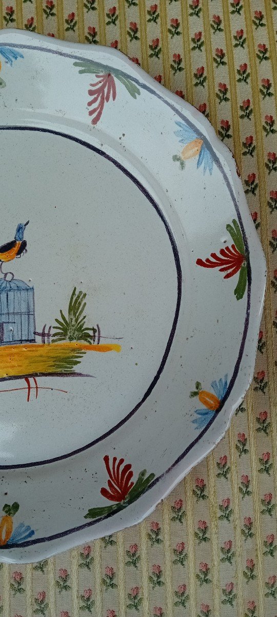 Revolutionary Plate From Nevers, 18th Century -photo-3