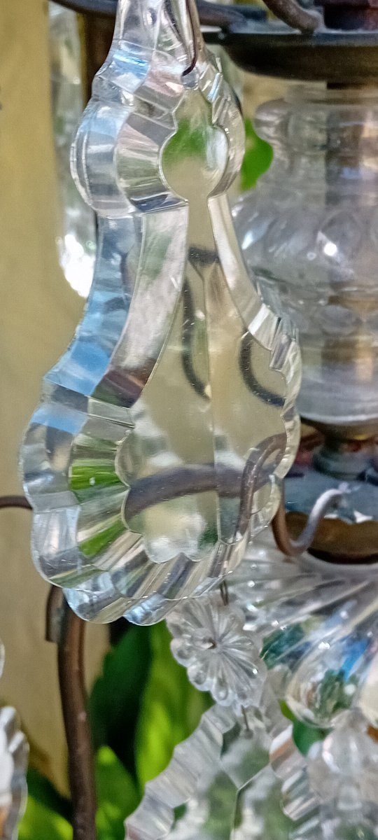 Baccarat Crystal Cage Chandelier -photo-3