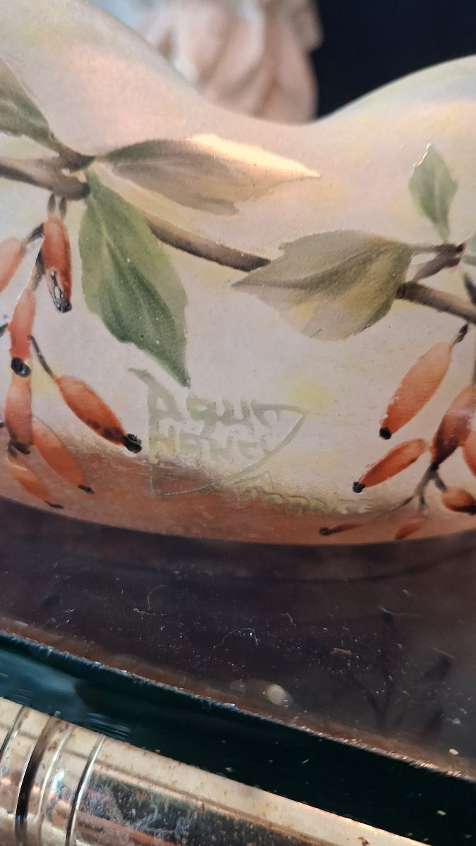 Cup Signed Daum Nancy -photo-2