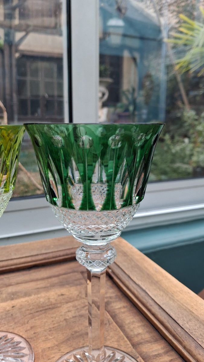 Verre à vin, cristal Saint Louis modèle Tommy -photo-3