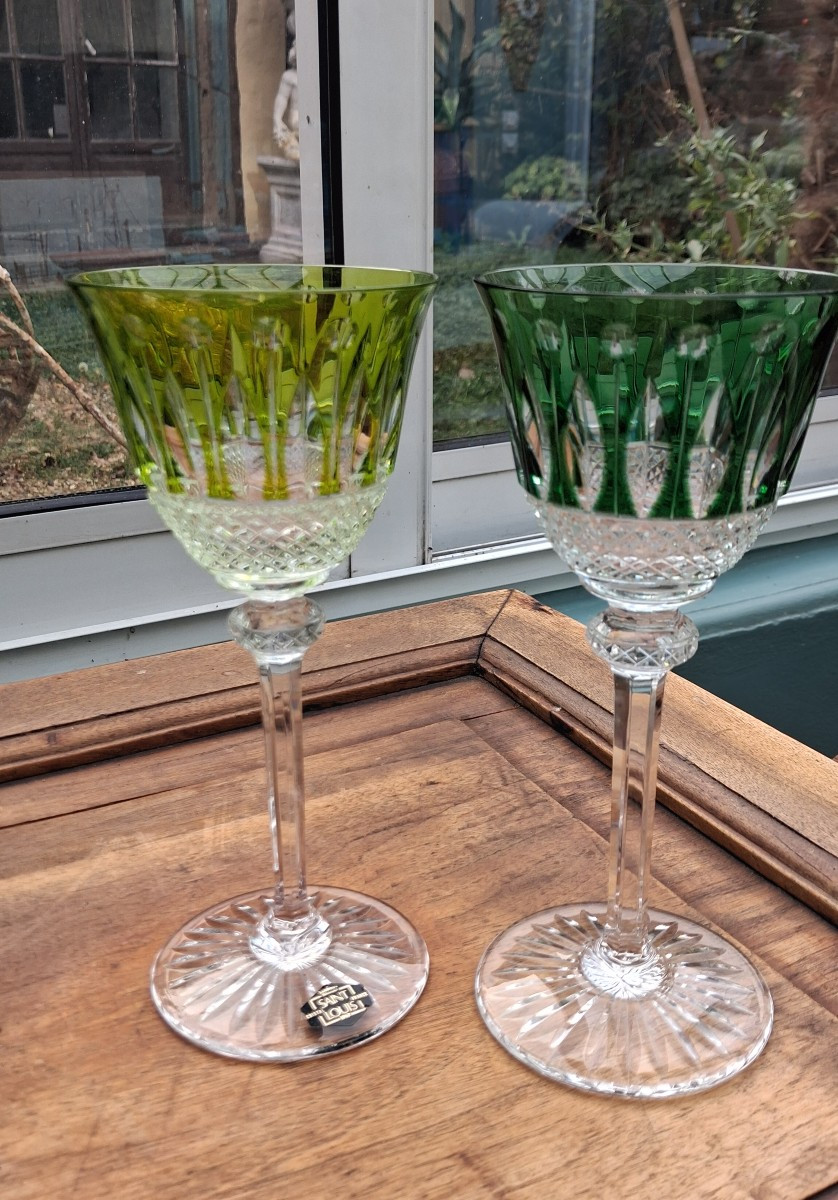 Verre à vin, cristal Saint Louis modèle Tommy 