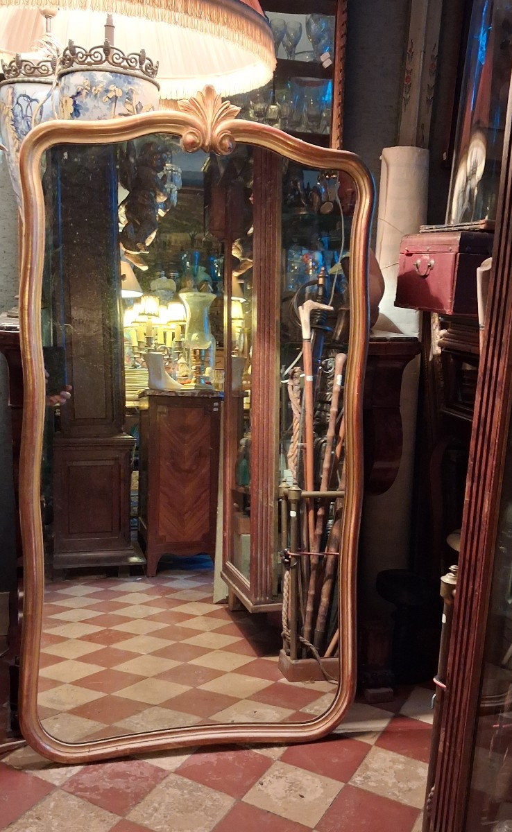 Miroir, Glace dorée 