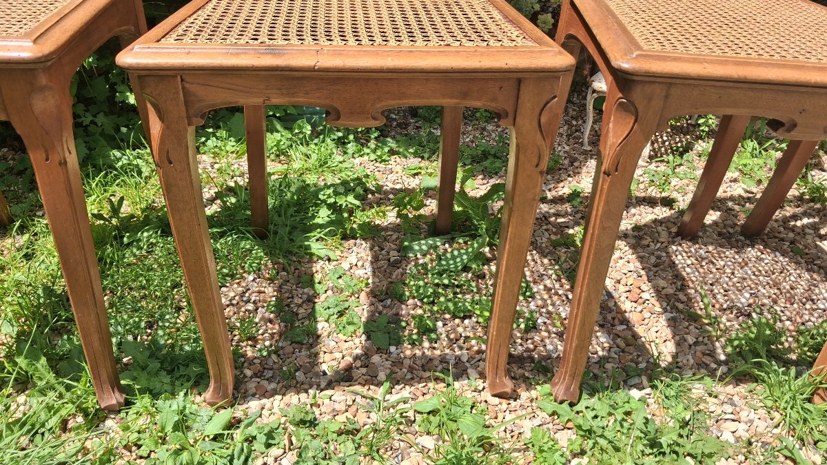 4 Art Nouveau Chairs-photo-1