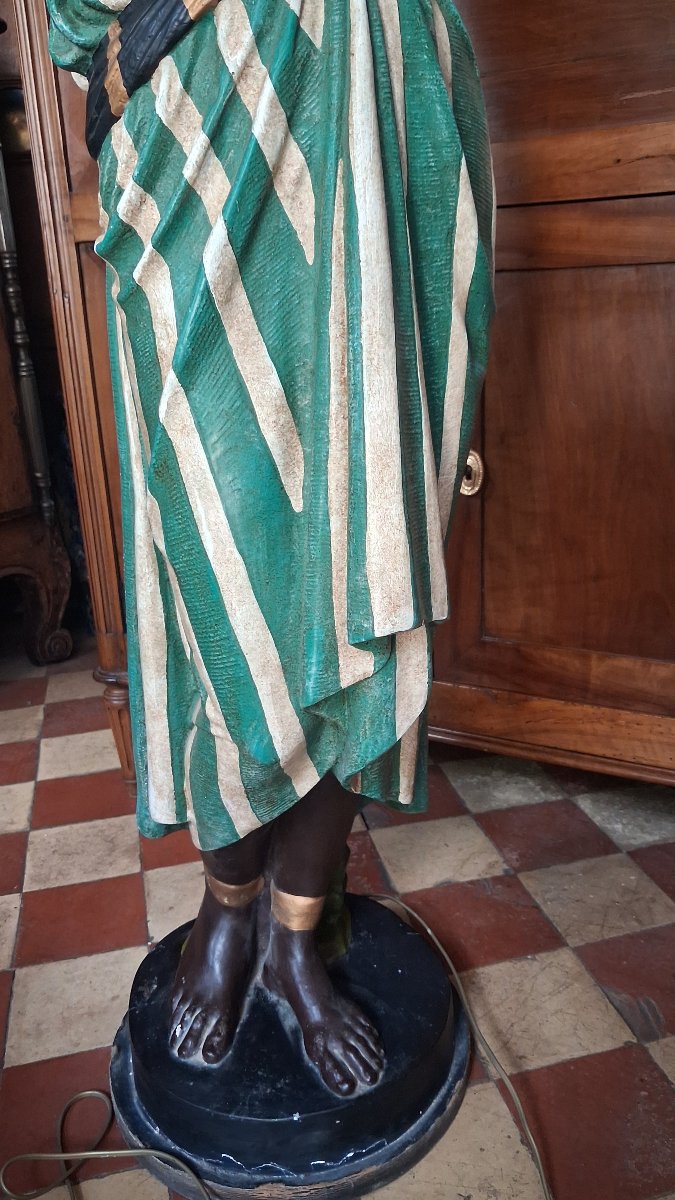 20th-century Nubian Floor Lamp -photo-7