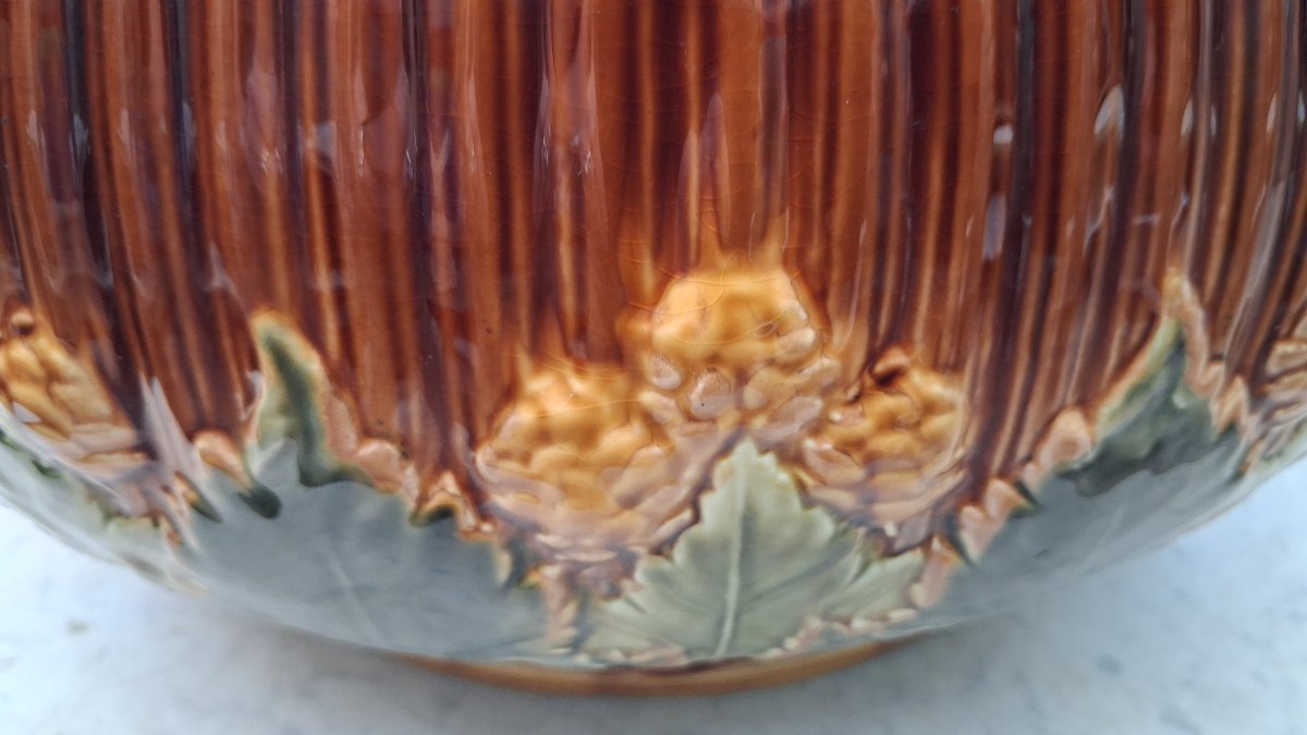 Large Planters With Vine Leaf Design-photo-4