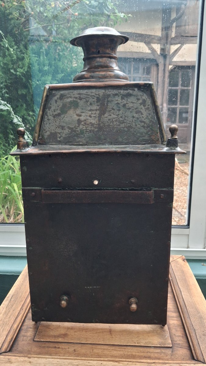 "luchaire Et Fils" Copper Lantern -photo-4