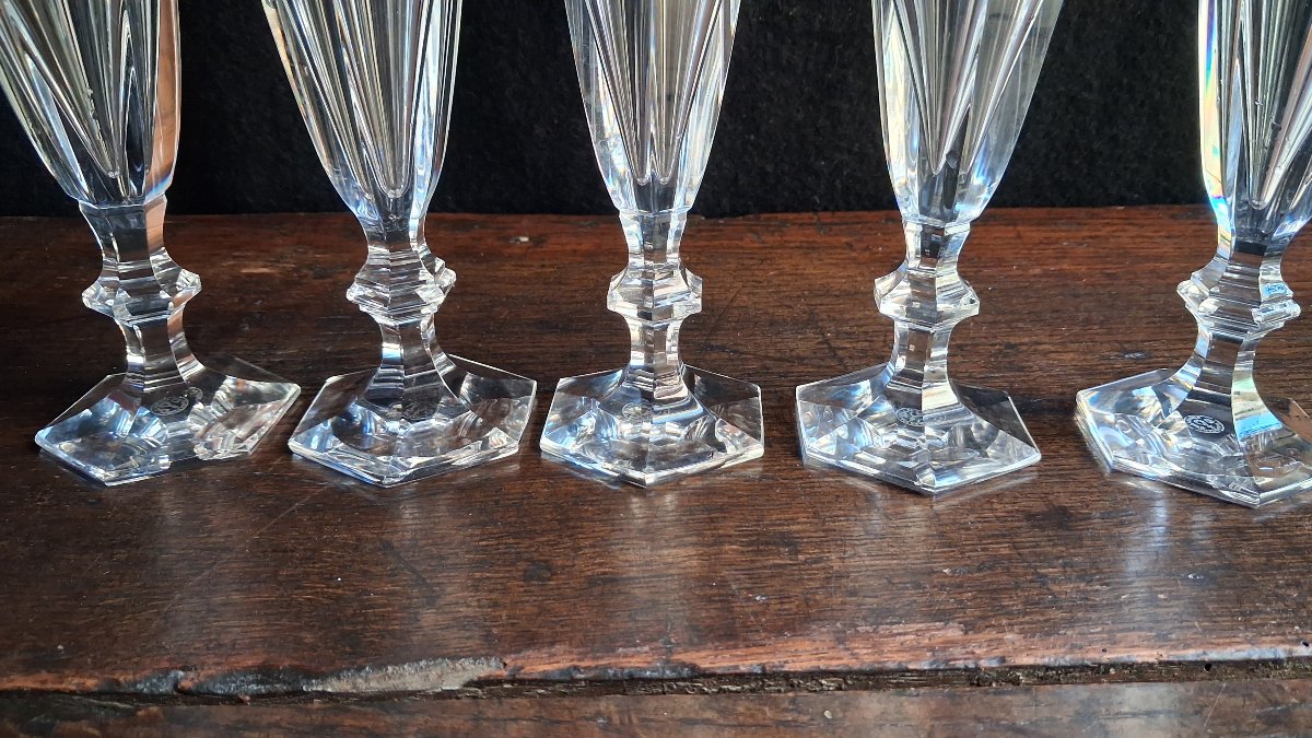 Baccarat Harcourt-style Champagne Flutes -photo-3