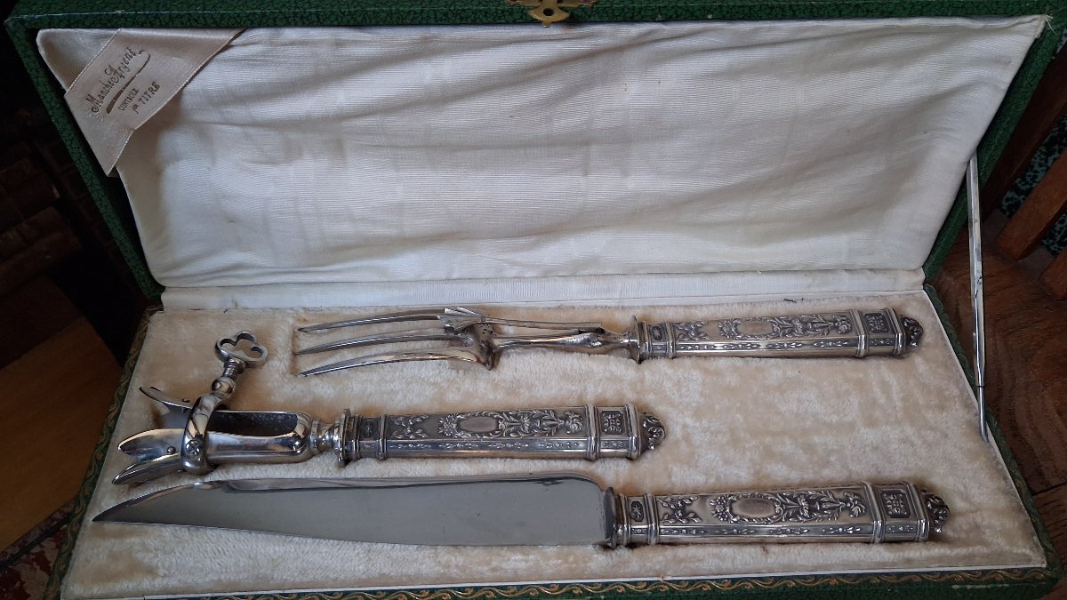 Silver-plated Carving Cutlery 