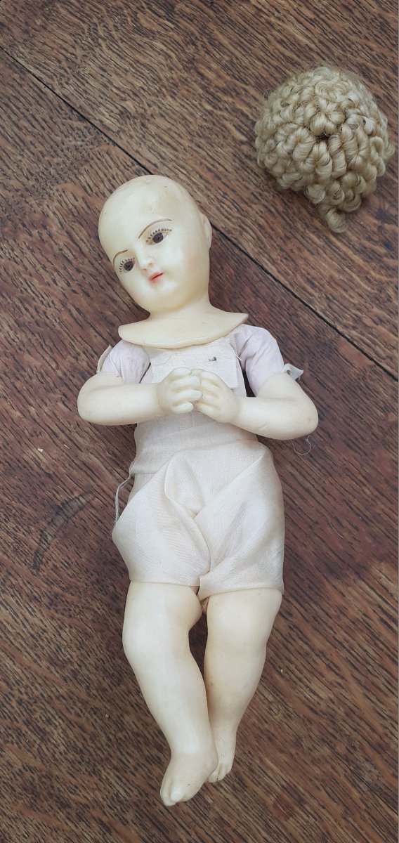 Jesus De Creche In Wax-photo-4