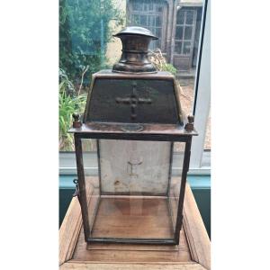 "luchaire Et Fils" Copper Lantern