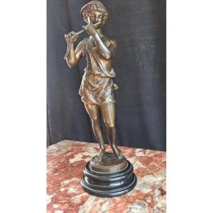 Bronze jeune berger signé richard 19ème 