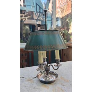Silver-plated Bronze Hot Water Bottle Lamp