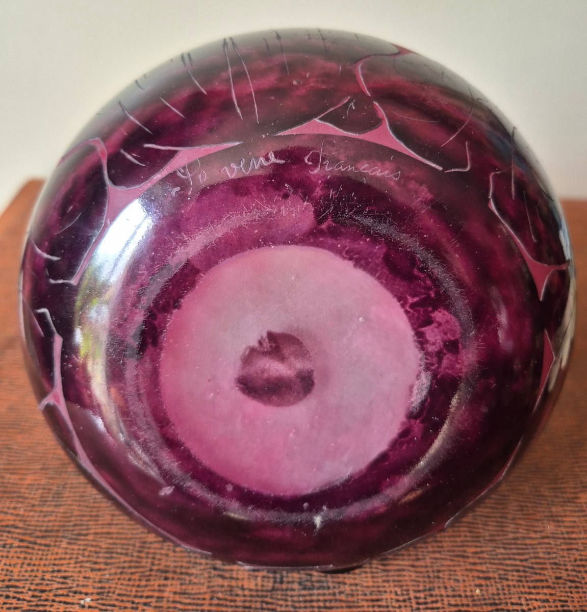 Pichet Le Verre Français Dahlias  Charles Schneider 1923/1926 -photo-4
