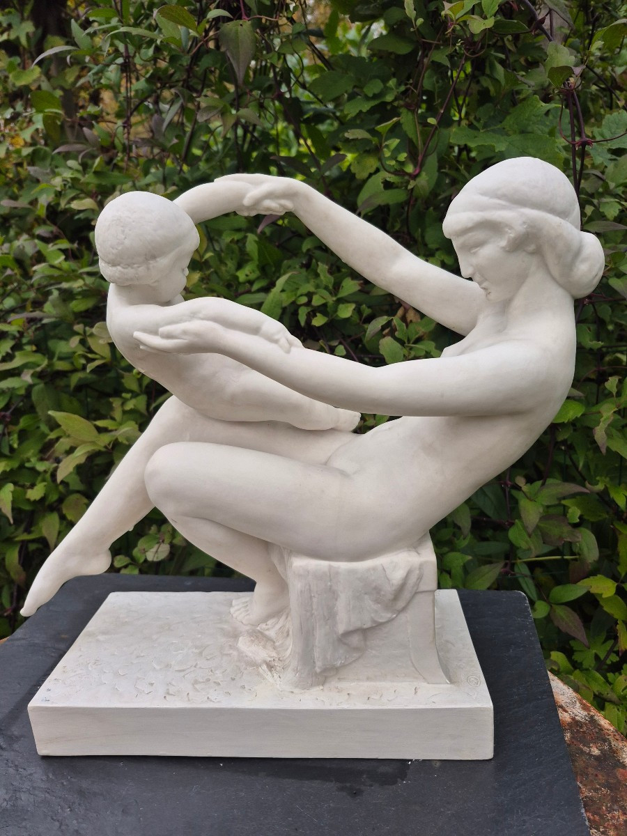 Gaston Contesse (1870-1946) Sèvres Manufactory, White Porcelain -photo-4