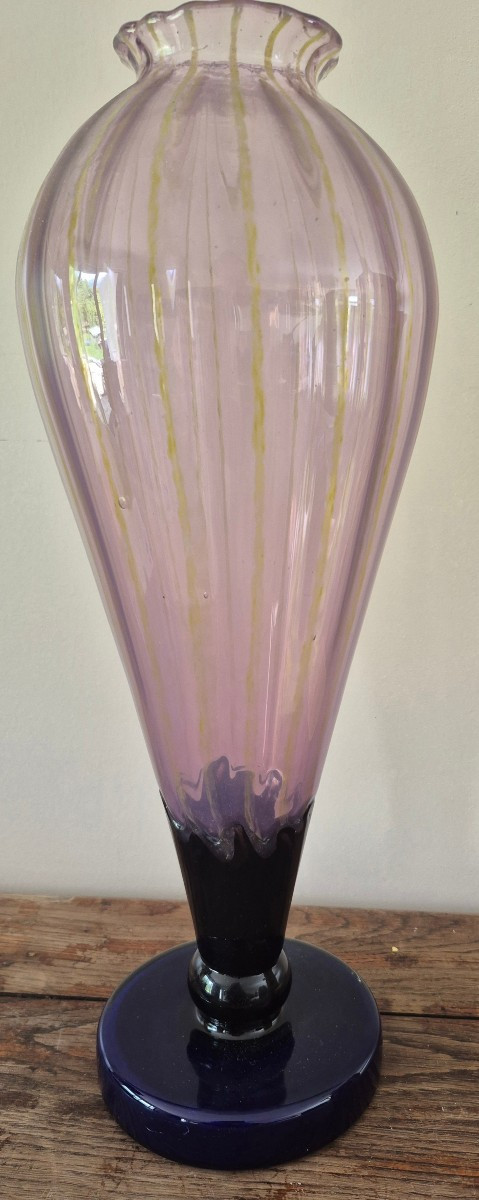 Schneider Charles  Vase Série Des Filetés