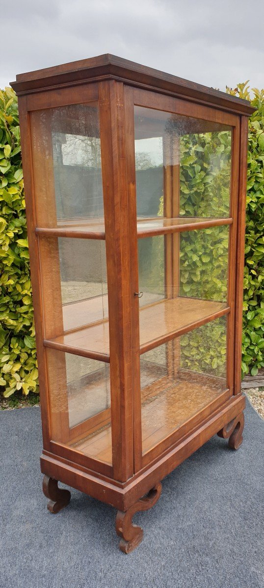 Vitrine Biedermeier Autriche Ou Allemagne 1820 -photo-2