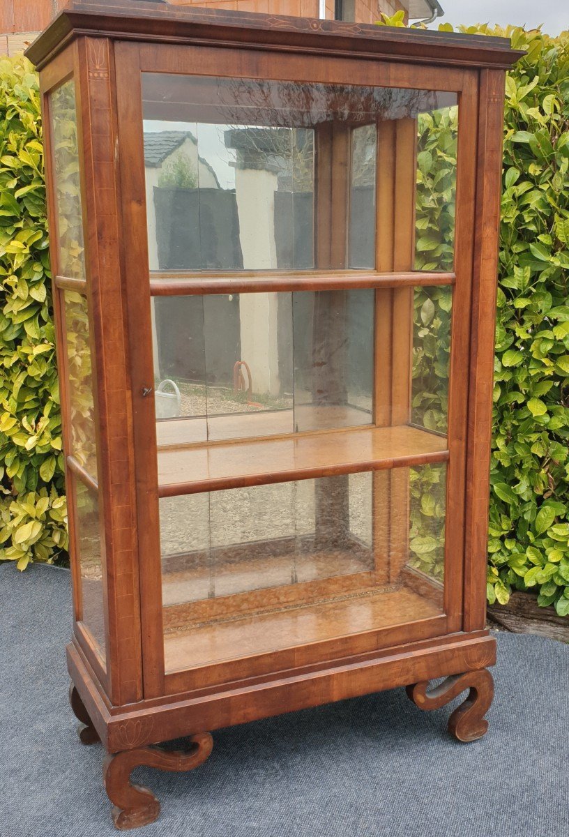 Vitrine Biedermeier Autriche Ou Allemagne 1820 -photo-2