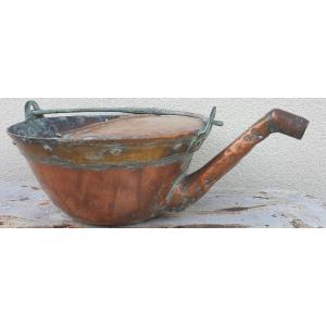 Cauldron Pouring Watering Can Copper XVIIIth Centuries 