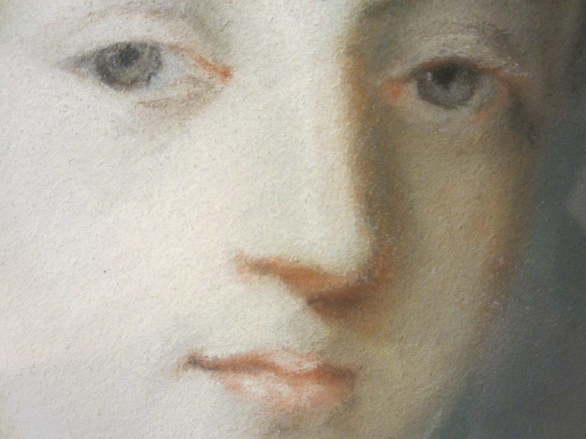 Pastel Féminin Dans Le Gout De Rosalba Carriera-photo-5