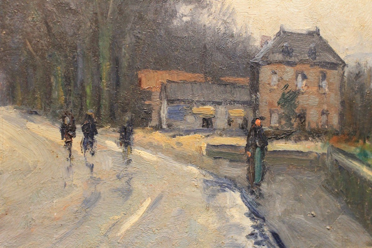 “the Entrance To Croisset” By Narcisse Guilbert-photo-3
