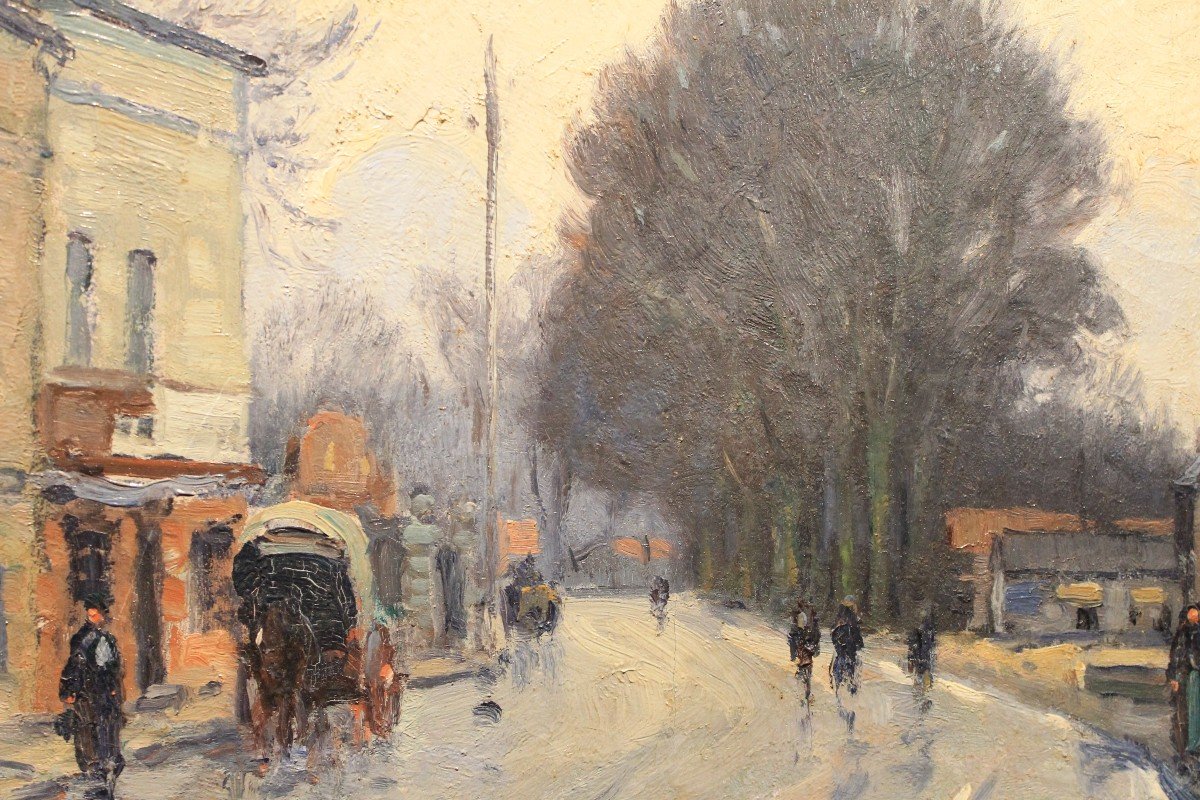 “the Entrance To Croisset” By Narcisse Guilbert-photo-4