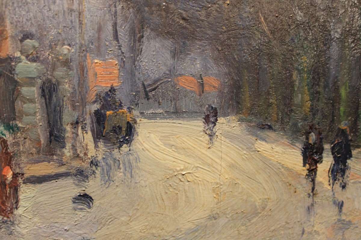 “the Entrance To Croisset” By Narcisse Guilbert-photo-3