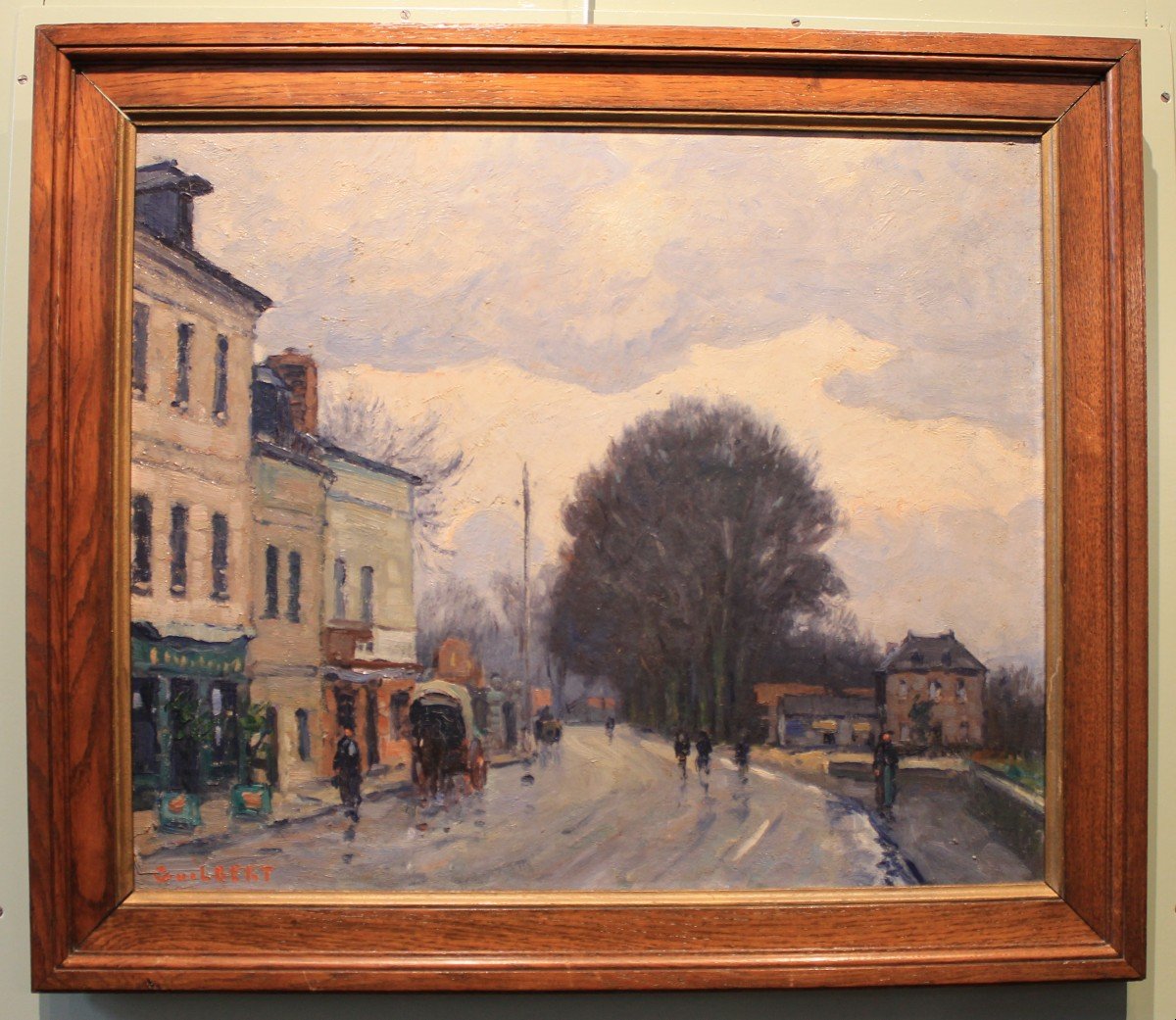“the Entrance To Croisset” By Narcisse Guilbert