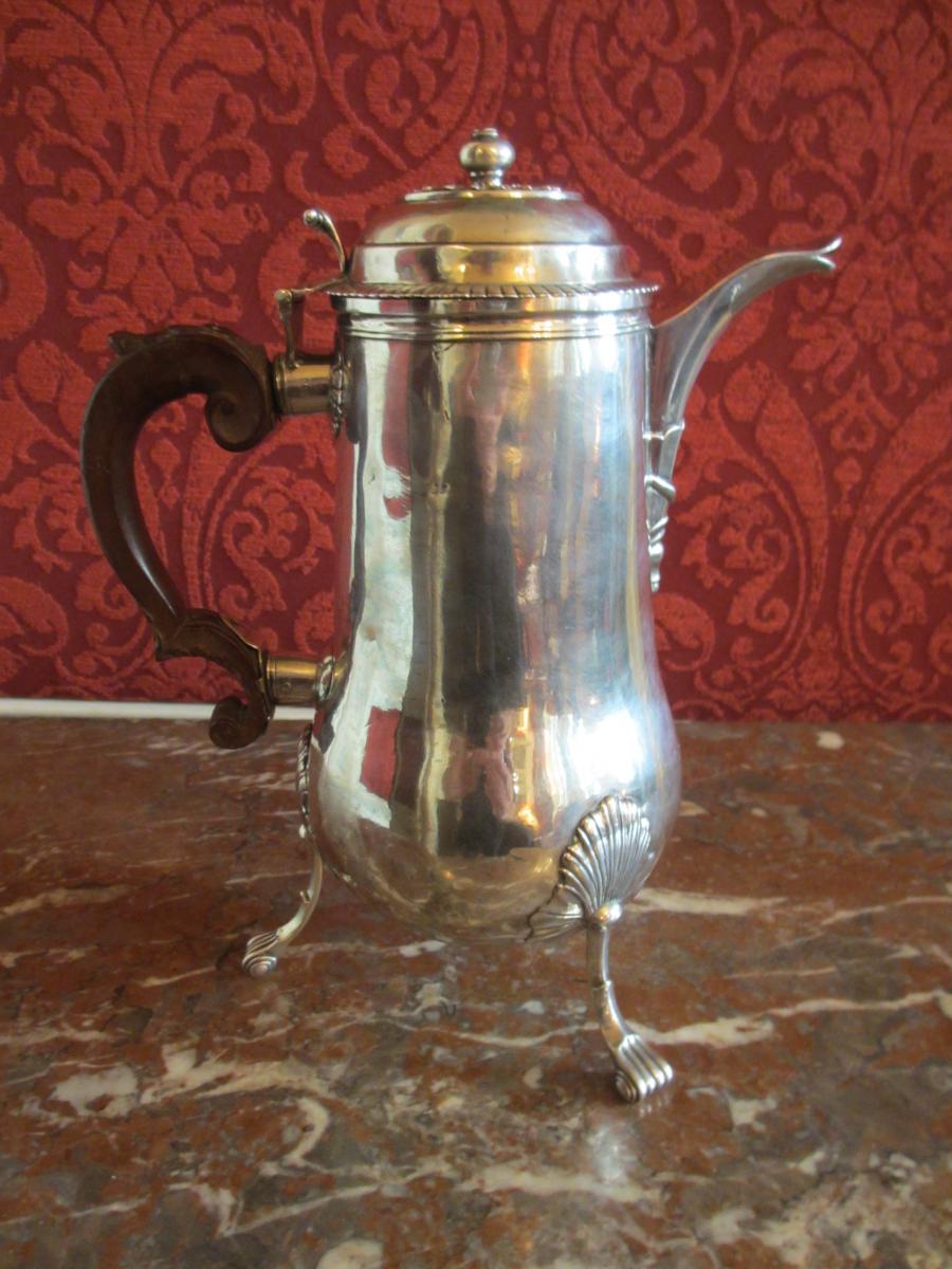 Cafetière En Argent XVIII Siècle