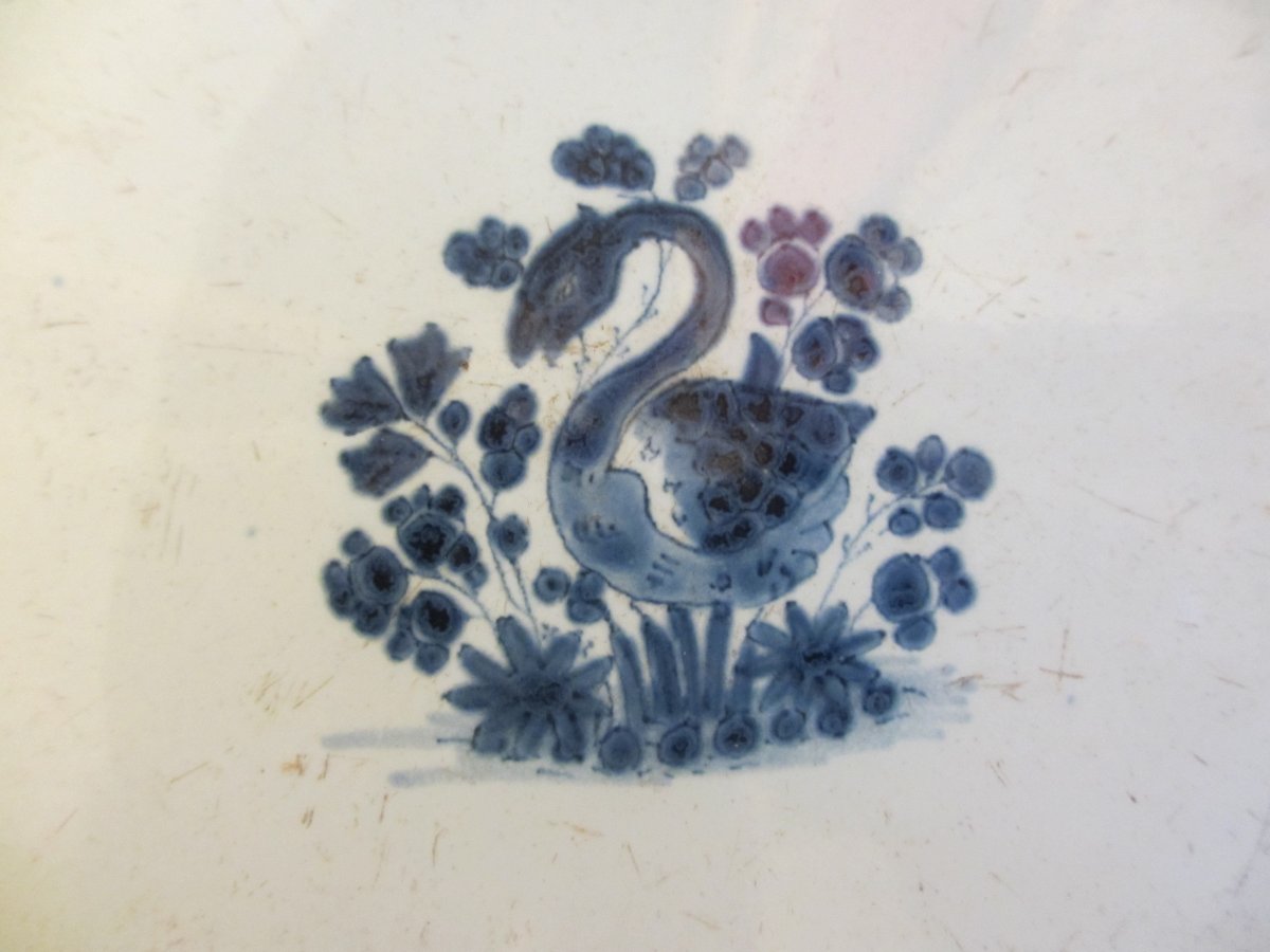 Rouen Faience Plate-photo-2