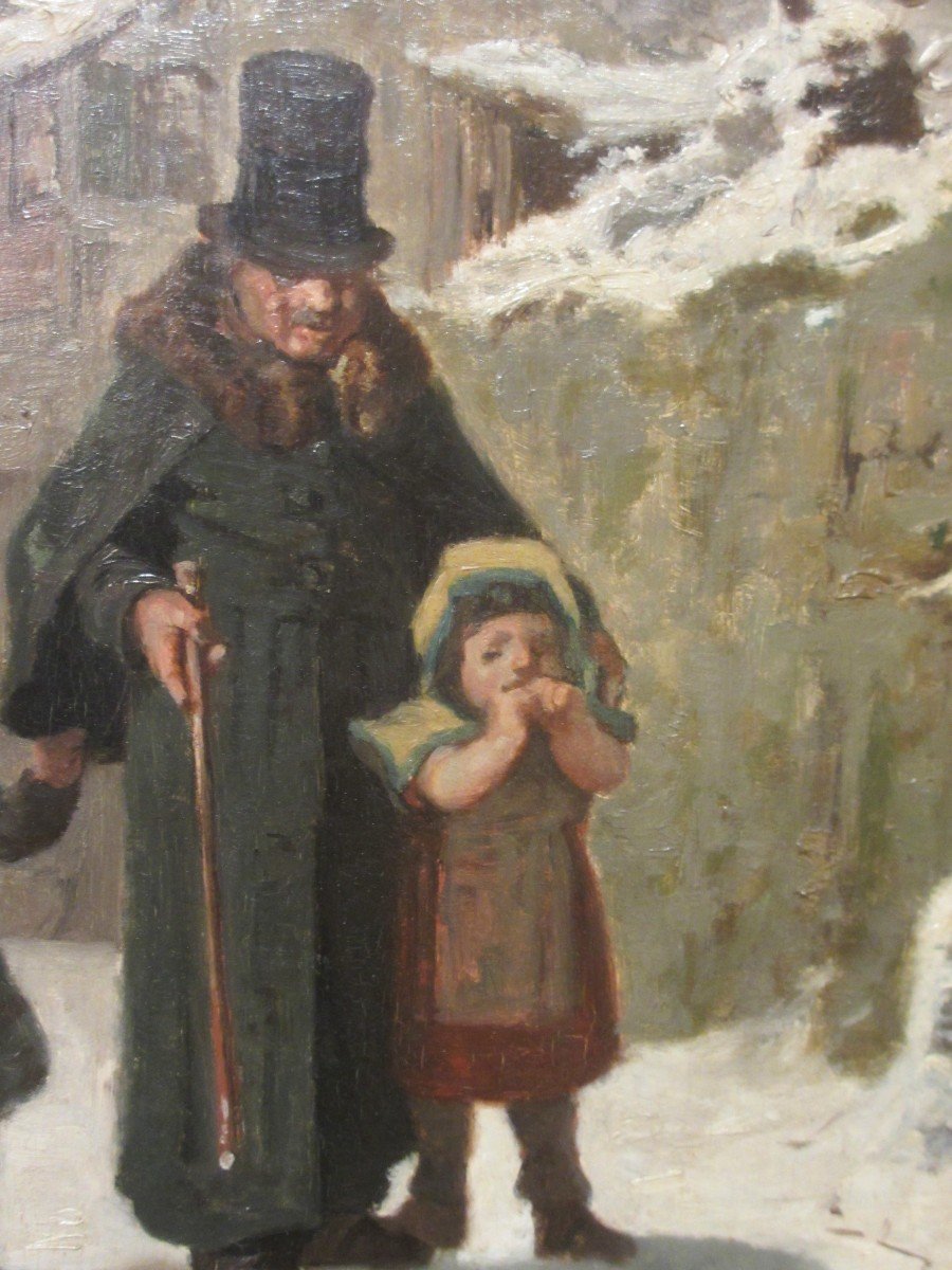 Huile Sur Panneau -photo-2