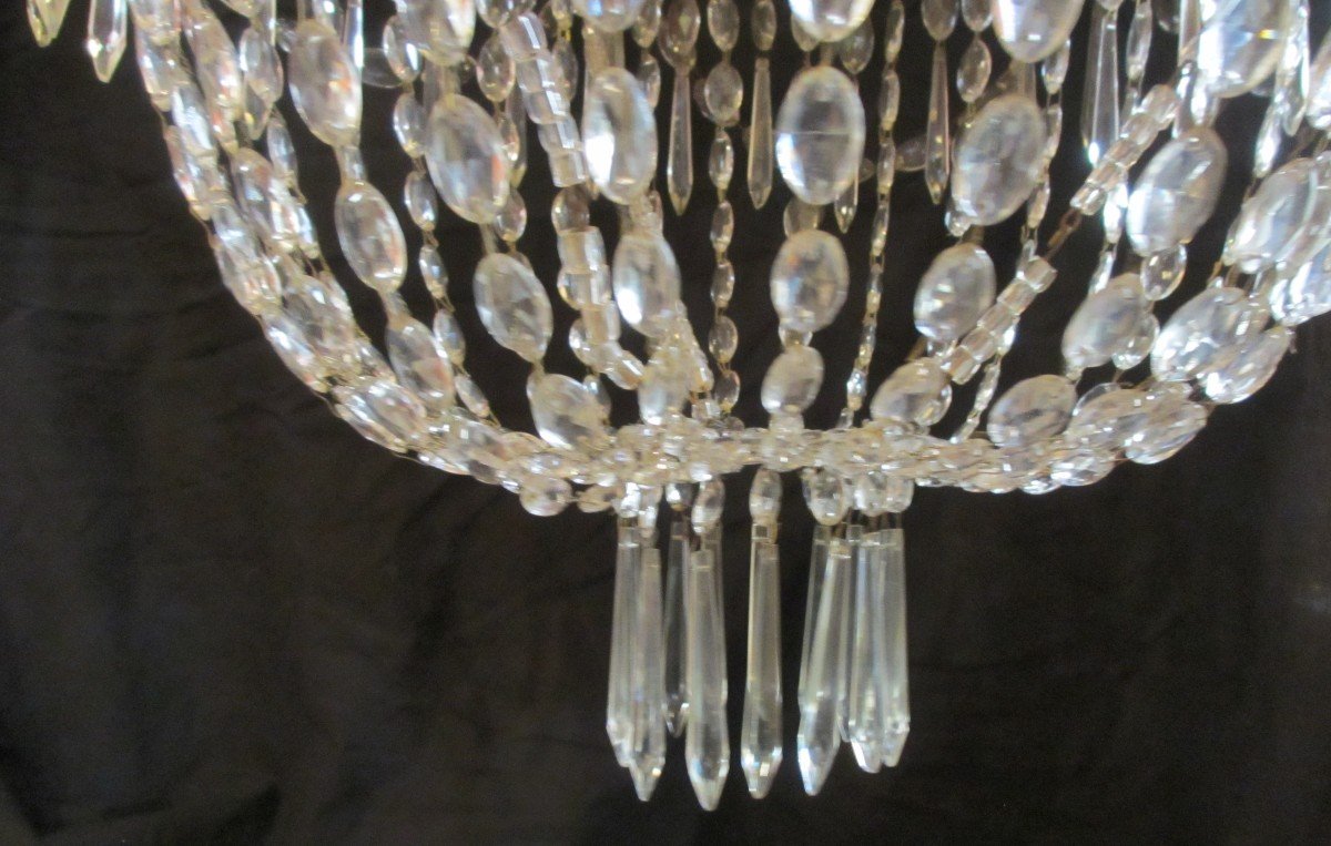 Crystal Hot Air Balloon Chandelier Louis XVI - Directory.-photo-4