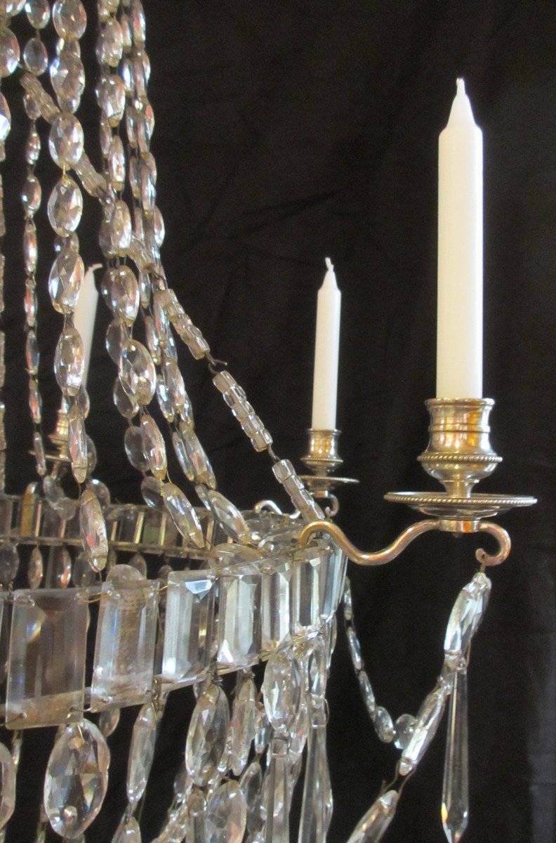 Crystal Hot Air Balloon Chandelier Louis XVI - Directory.-photo-1