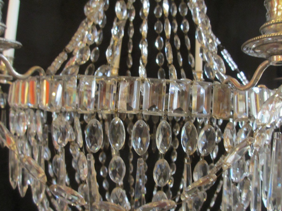 Crystal Hot Air Balloon Chandelier Louis XVI - Directory.-photo-2